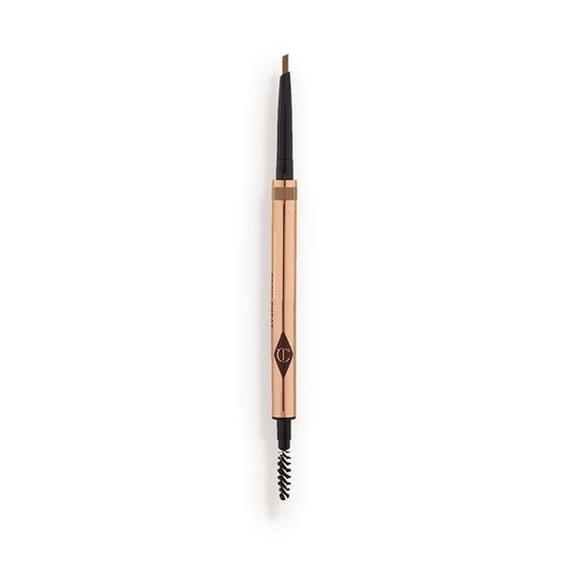Charlotte Tilbury Brow Cheat Eyebrow Pencil - Refillable Micro-Precision Pencil for Natural Strokes | 16-Hour Waterproof Wear
