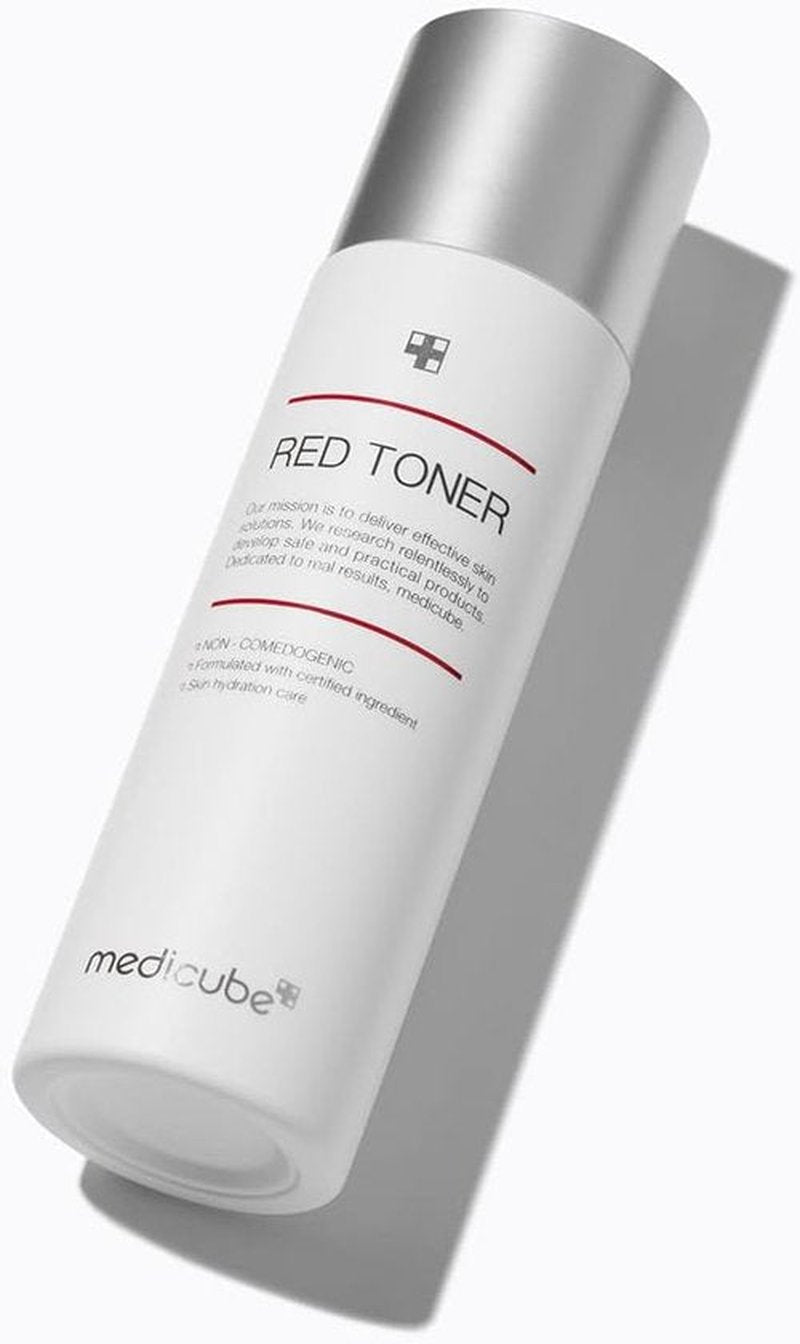 Medicube Red Toner 2.0 - Soothing Acne-Prone Skin Formula with BHA & Niacinamide | Non-Comedogenic (3.38 fl. oz.)