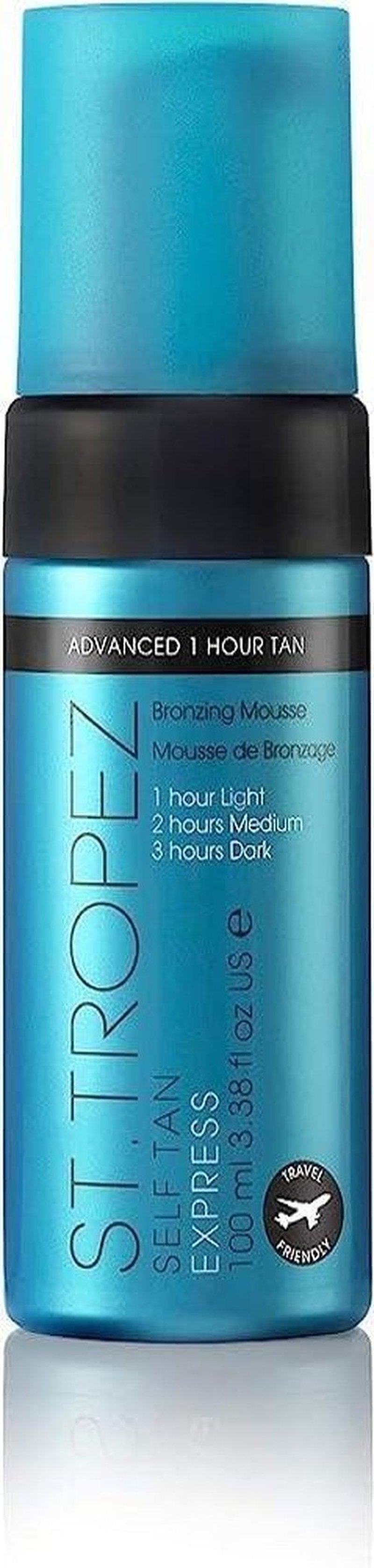 St.Tropez Self Tan Express Mousse - Fast Acting Streak-Free Tan | Develops in 1-3 Hours, 3.4 Fl Oz