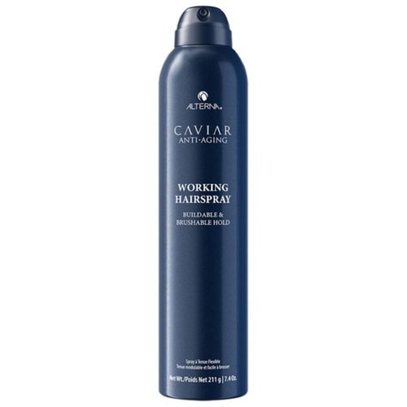 Alterna CAVIAR Anti-Aging Working Hairspray - Buildable Hold & Frizz Control | Sulfate Free Shine