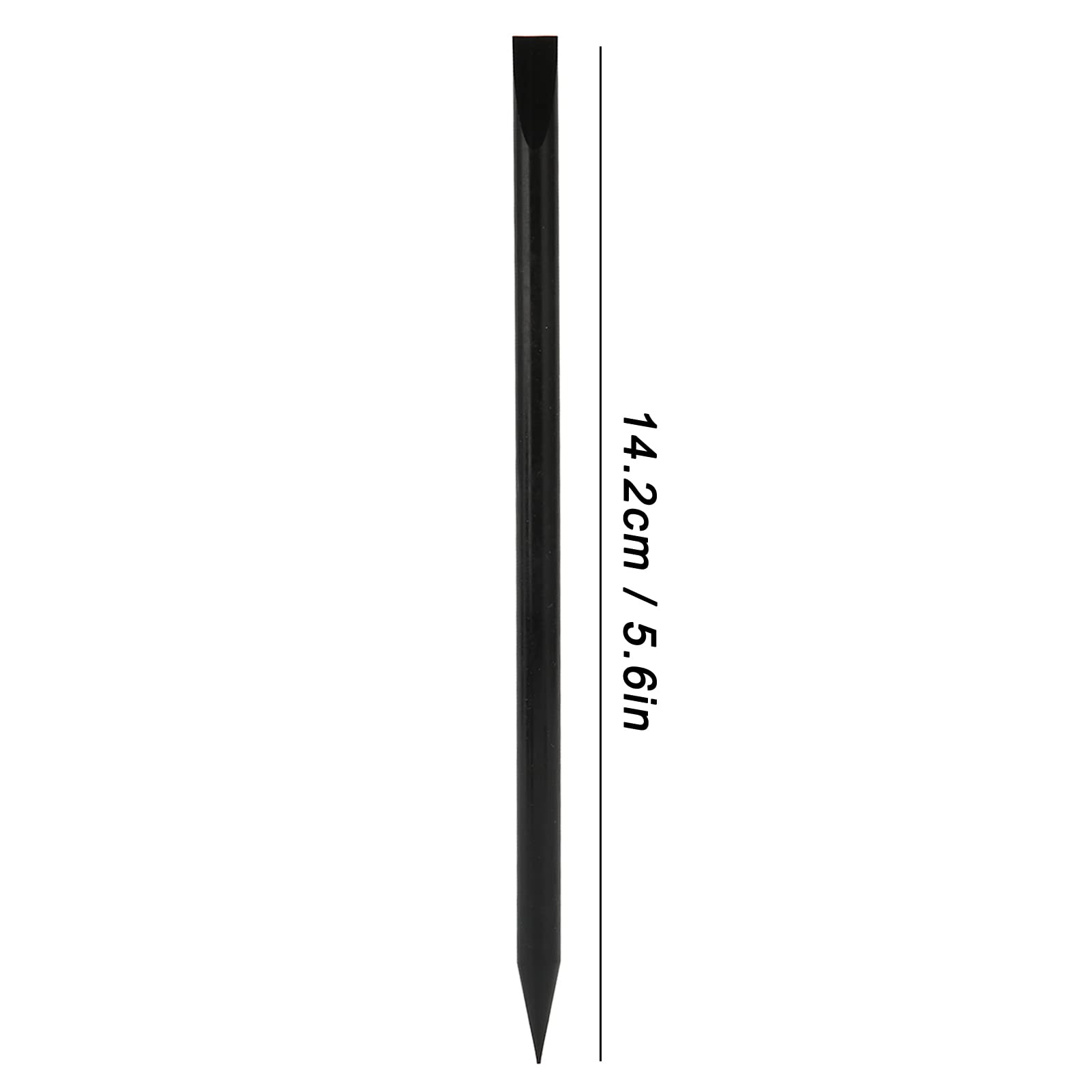 Brrnoo Watch Dial Cleaning Stick, Watch Polystyrene Cleaning Sticks Watchmakers Tool, Professional Plastic Watch Cleaning Repair Tool for Watchmaker (Black)