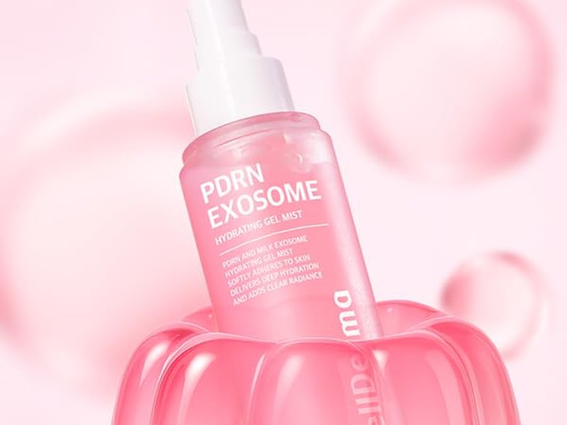 WELLDERMA PDRN Exosome Gel Mist, 100ml / 3.38 fl.oz – Hydrating & Soothing Hydrogel Face Mist with Collagen, Peptides, Hyaluronic Acid, and Botanical Extracts for Daily Skincare