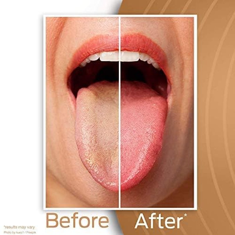 DrTung’s Copper Tongue Scraper - Effective Breath Freshener for Adults & Kids | Comfortable Grip & Travel Case