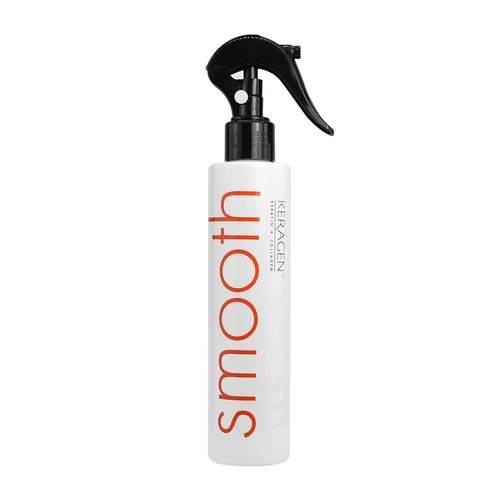 KERAGEN Heat Protectant Spray - 8 Oz Thermal Styling for All Hair Types | Shiny, Frizz-Free Finish with Keratin & Collagen