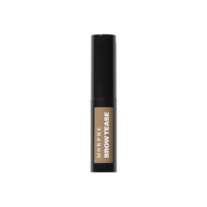 Morphe Brow Tease Eyebrow Gel Mousse - Volumizing Gel with Natural Bamboo Fibers & Coffee Seed Oil - Macadamia (0.16 fl oz)