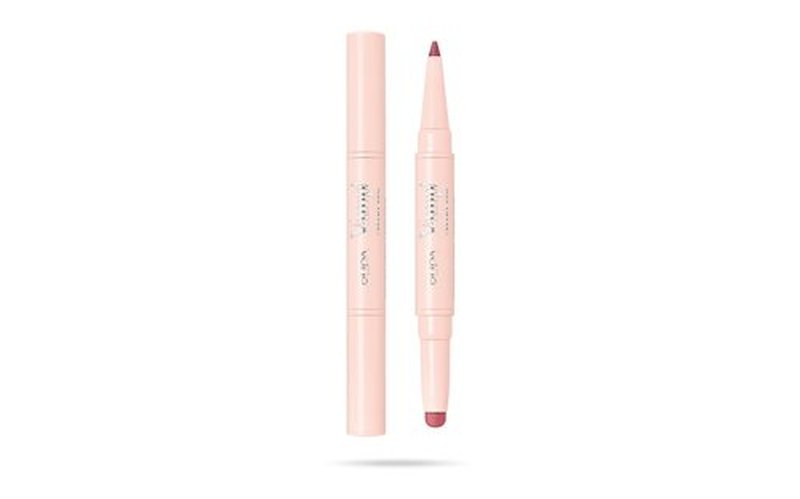 Pupa Milano Vamp! Creamy Duo, 008 Vintage Rose, 1 Pc - 2 in 1 Lipstick and Lip Pencil - Long Lasting - Lightweight - No-Transfer - Smooth Texture - Highly Pigmented