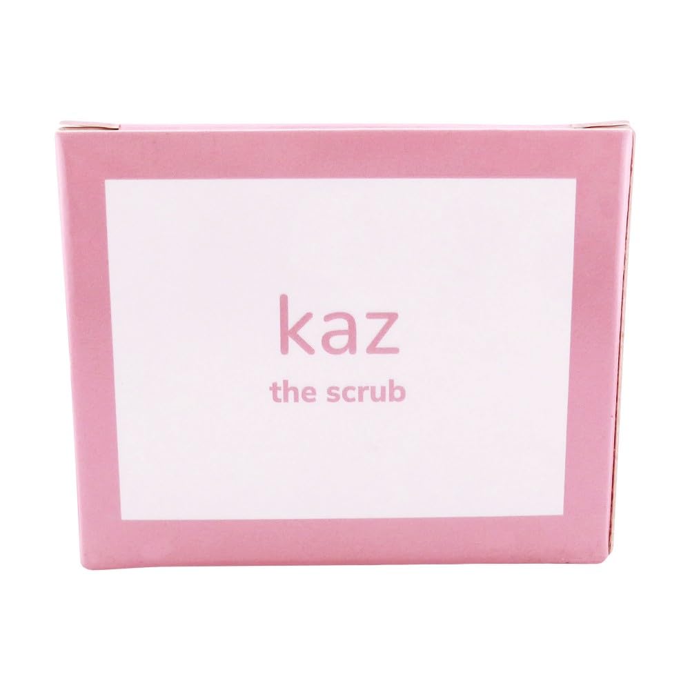 Waxness Kaz Ingrown Hair Sugar Scrub Exfoliator with Tea Tree Oil & Strawberry 8 fl oz (236 ml) – Professional Skin Care