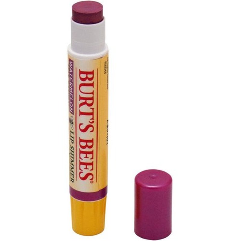 Burt's Bees Lip Shimmer - 100% Natural Moisturizer in Watermelon | 0.09 Oz Hydrating Formula