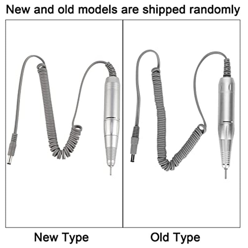 Nail Drill Handpiece Replacement,Nail Art Drill Handpiece Nail Drills Handle Machine Electric Acrylic Gel Nail Polishing Sanding Replacement Handle