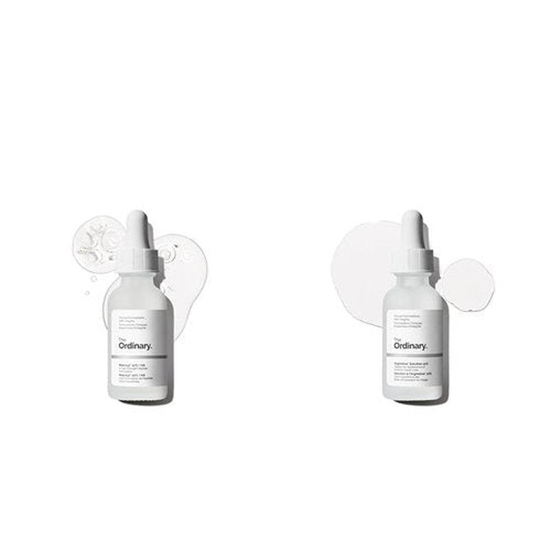 The Ordinary Peptide Serum Skin Care Set - Smooth Operator Duo for Fine Lines & Wrinkles | 10% Argireline & Matrixyl