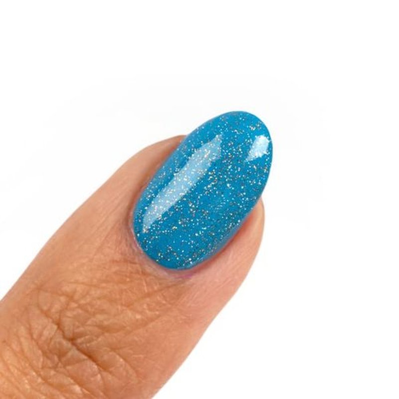 Orly Nail Polish 'Just an Illusion' | Gold Holographic Glitter Topper Nail Lacquer from POP Lacquer Collection | 0.6fl oz
