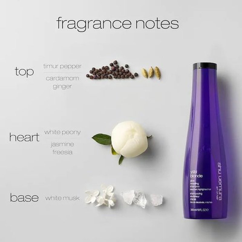 Shu Uemura Art of Hair Yubi Blonde Nourishing Shampoo - Moisturizes & Cleanses Dry Blonde Hair
