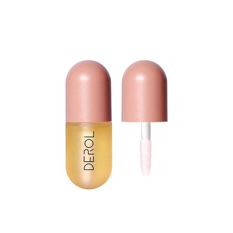 Skiennix Natural Hydrating Lip Plumper - Moisturizing Lip Serum for Fullness, 5.5ml Ginger Essence