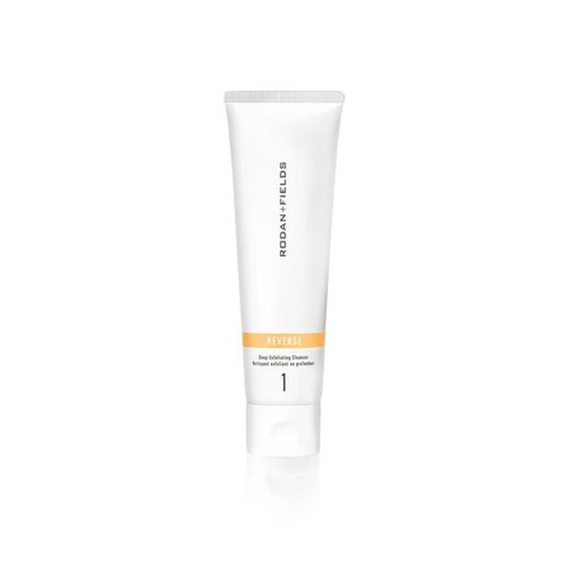 Rodan + Fields Reverse Deep Exfoliating Facial Cleanser with Glycolic Acid & AHAs | Daily AHA Exfoliating Face Wash for Pore Refining & Smoother Skin Texture | 125 mL
