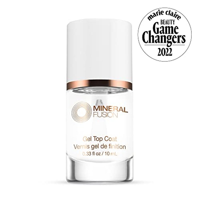 Mineral Fusion, Chip-Resistant, Ultra Shiny, Gel Nail Top Coat 0.33 Fl Oz (Pack of 1)