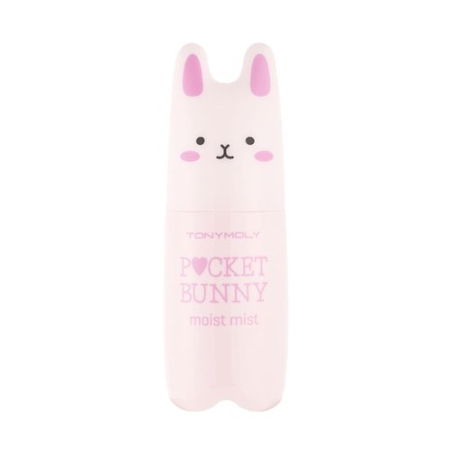 TONYMOLY Bunny Beauty Essentials - Pocket Bunny Facial Mist & Petit Bunny Lip Gloss Set | Juicy Peach & Strawberry