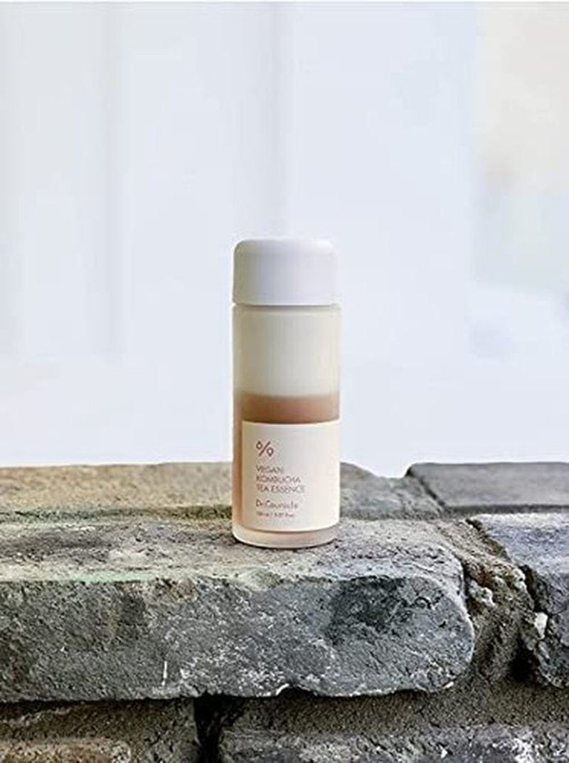 Dr.Ceuracle Vegan Kombucha Tea Essence 5.07 fl.oz. | Detoxifying impurities for healthy complexion and providing hydration, Vegan all in one essence for All skin Types with Kombucha Tea Extract