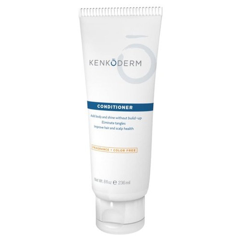 Kenkoderm Psoriasis Conditioner - 3% Salicylic Acid for Sensitive Skin & Hair | 8-Ounce Tube