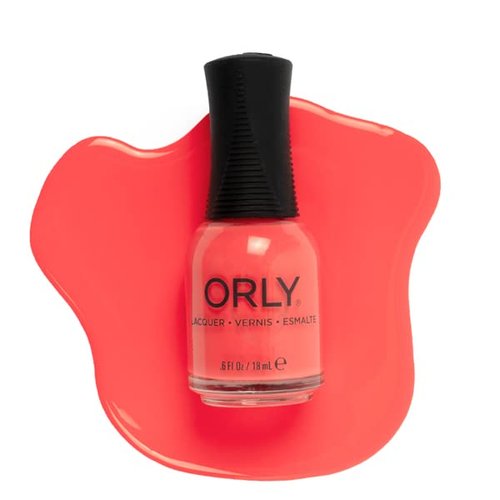 Orly Nail Polish 'Connect the Dots' | Coral Pink Creme Nail Lacquer from POP Lacquer Collection | 0.6fl oz