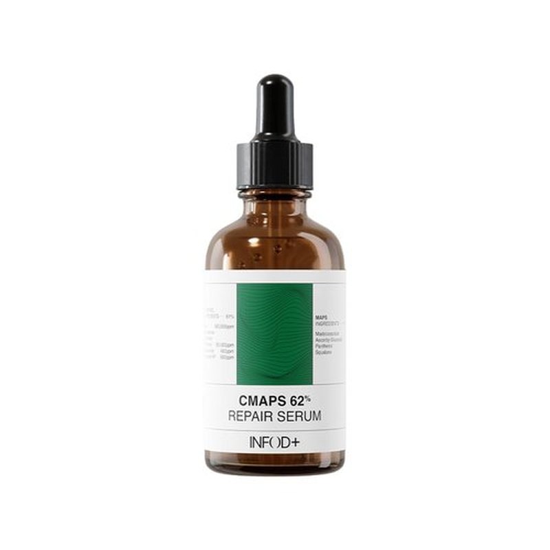 INFODPLUS CMAPS 62 Repair Serum – Aloe Vera & Adenosine | Soothing, Redness Relief, Anti-Wrinkle Repair Serum for Sensitive Skin