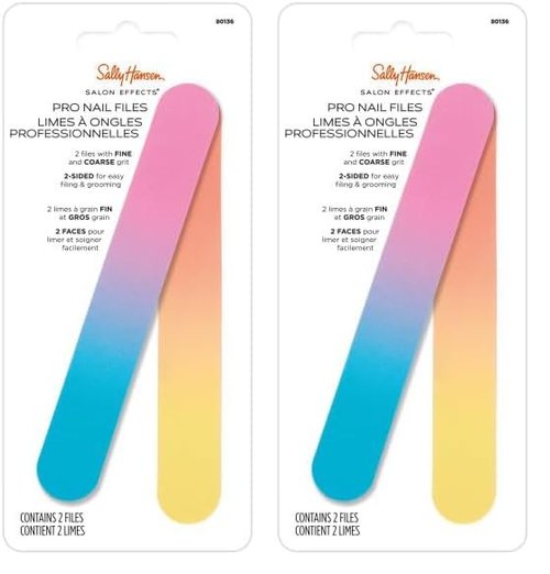 Sally Hansen Salon Effects Pro Nail Files (Pack of 2)
