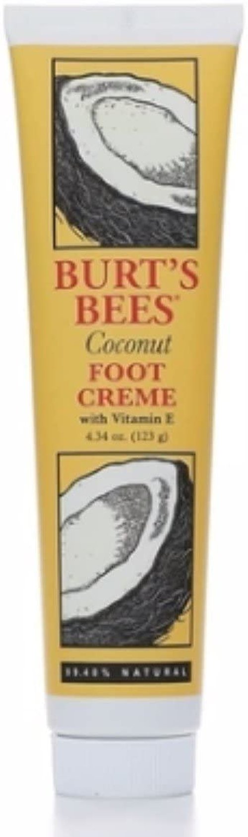 Burt's Bees Coconut Foot Creme - Nourishing Moisturizer for Soft Feet | 4.34 oz (Pack of 10)