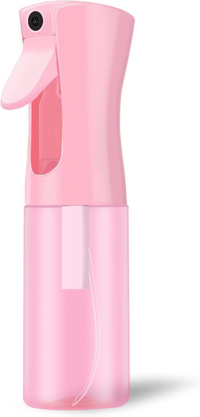 LERPOLOR Continuous Spray Bottle - Fine Mist Refillable 6.8 Ounce for Hair, Skin Care, and Travel | Pink