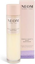 NEOM Perfect Night's Sleep Bath Foam - 100% Natural Lavender & Jasmine | 200ml | Soothing Aloe & Sweet Almond Oil