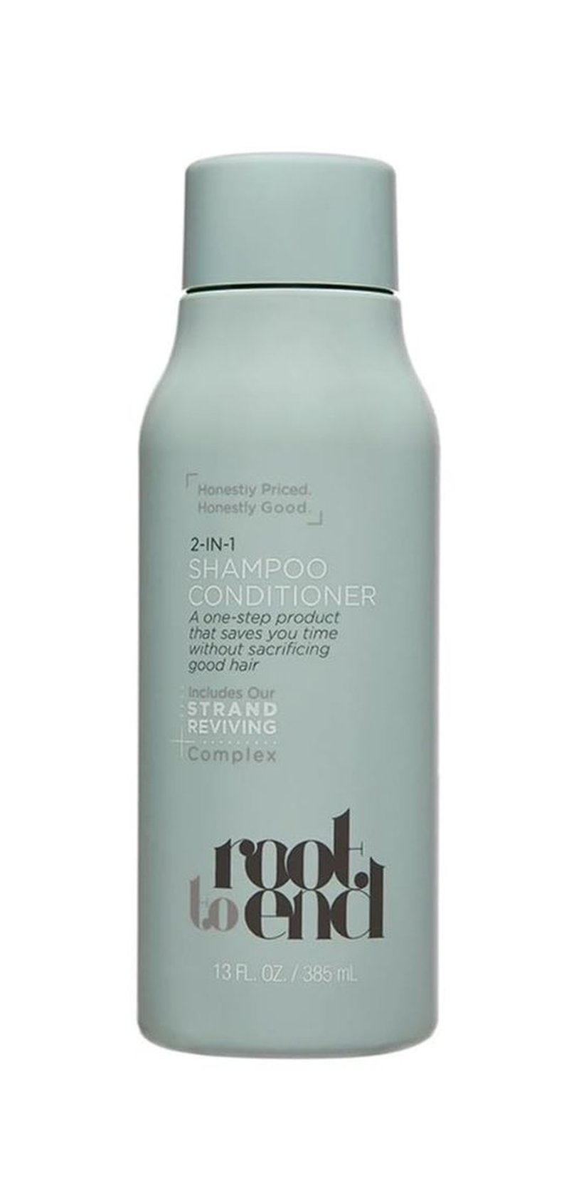 Root to End 2-in-1 Shampoo & Conditioner - Nourishing Formula for Healthy Hair | 12 oz