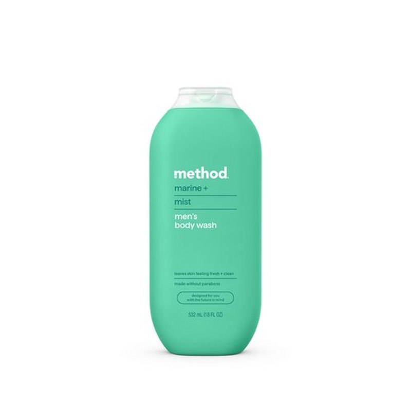 Method Body Wash, Marine + Mist, 18 oz