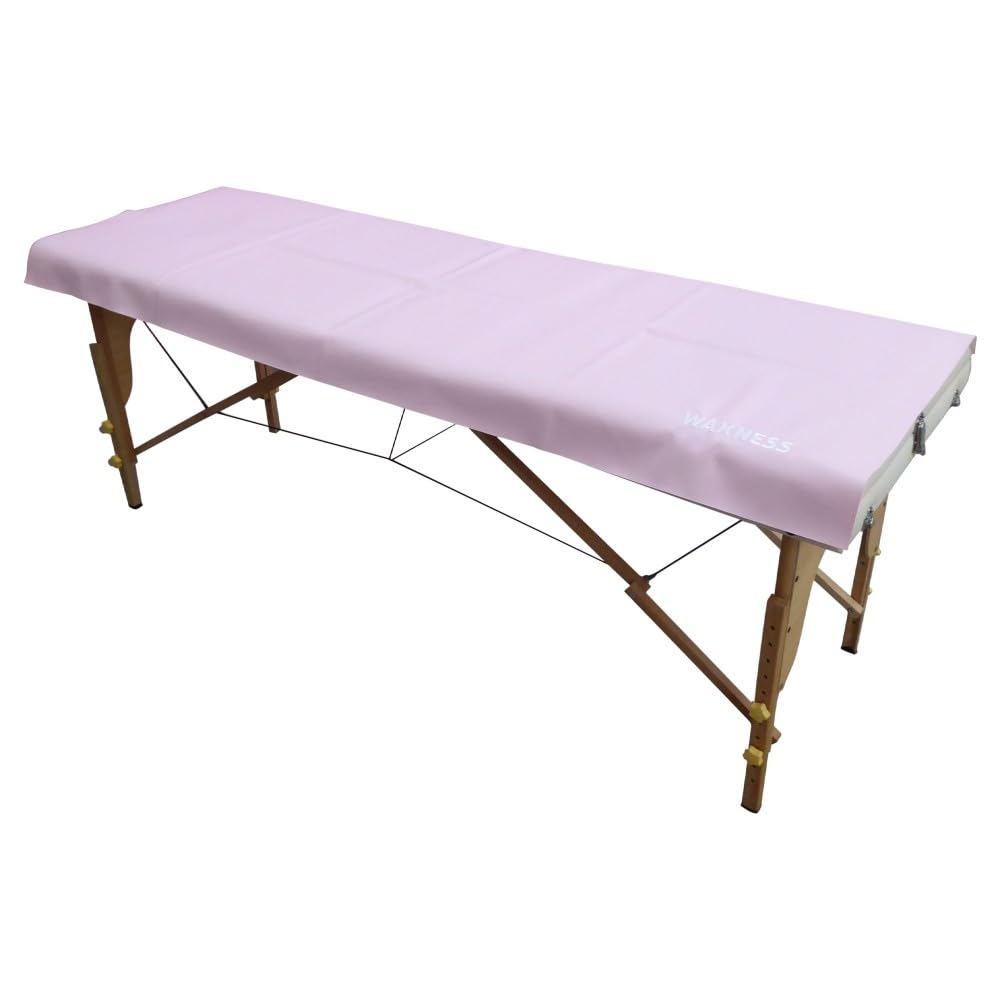 Waxness Non-Sticky Sugaring and Waxing Pad – 72 x 27 Inch size, Pink Colour – Reusable Polyurethane Cover for Waxing and Treatment Tables