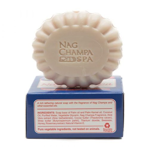 Nag Champa Soap Gift Set - 6 Bars (5.2 oz / 150gms Each) - 2 Bars of Nag Champa, Sandalwood, and Patchouli.