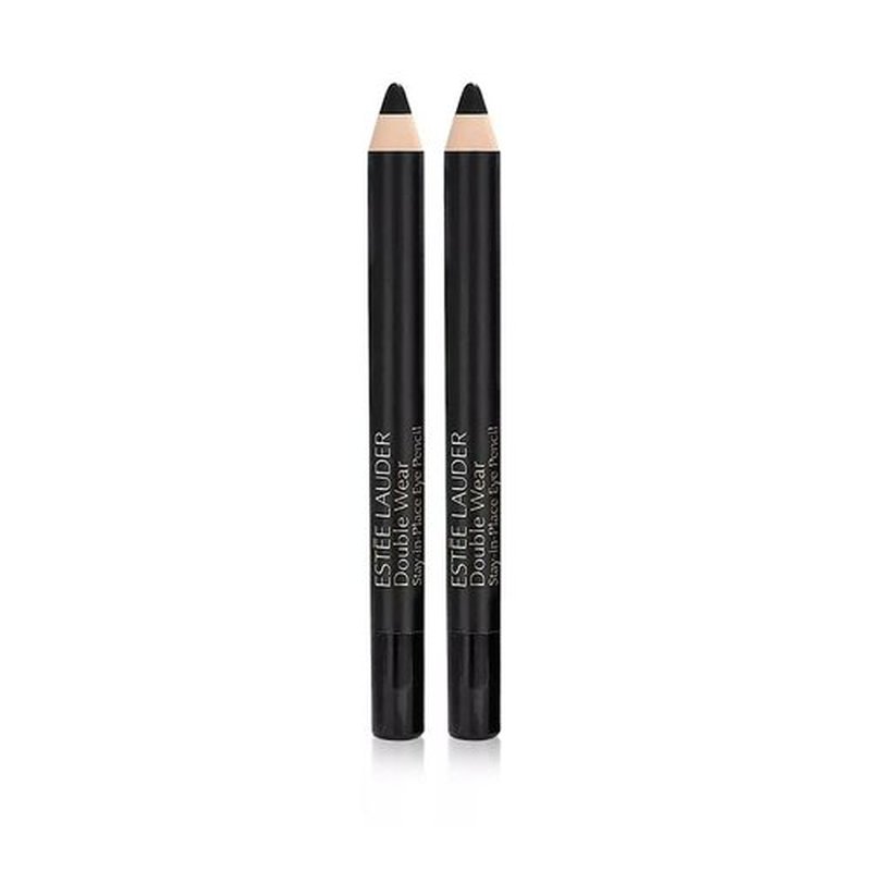 Estee Lauder Double Wear Gel Eye Pencil - 24H Waterproof in Onyx Black | Travel Size, Pack of 2
