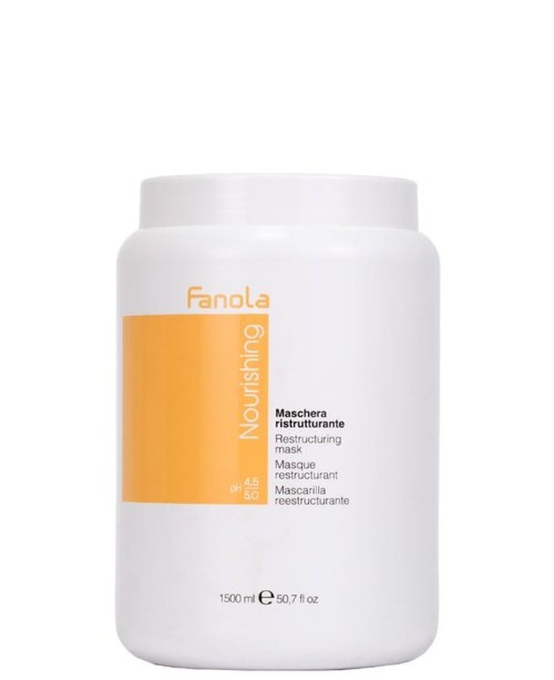 Fanola Deep Conditioning Hair Mask - Hydrating Treatment with Milk Proteins | Restores & Softens Damaged Hair (50.7 Fl Oz)