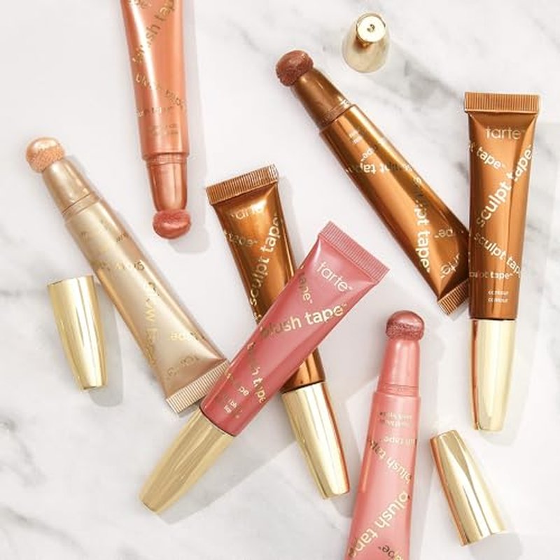 tarte blush tape liquid blush – Buildable Cream Cheek Makeup, Lightweight Formula, Blurs appearance for Radiant Glow, Vegan & Cruelty-Free, full size, pink
