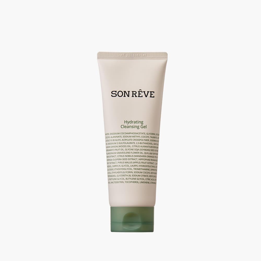 SONREVE Hydrating Cleansing Gel - Hippophae Rhamnoides Fruit Extract - 6.76 fl.oz. Korean skincare