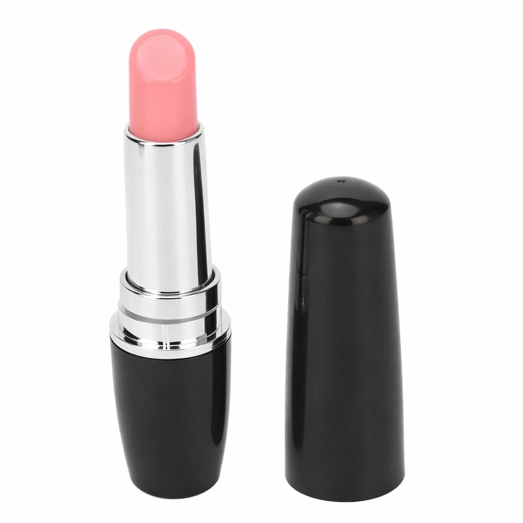 Brrnoo Eye Massager Wand, Massager,Lipstick Massager Portable Black Lipstick Shape Vibration Face Massage Wand for Eye