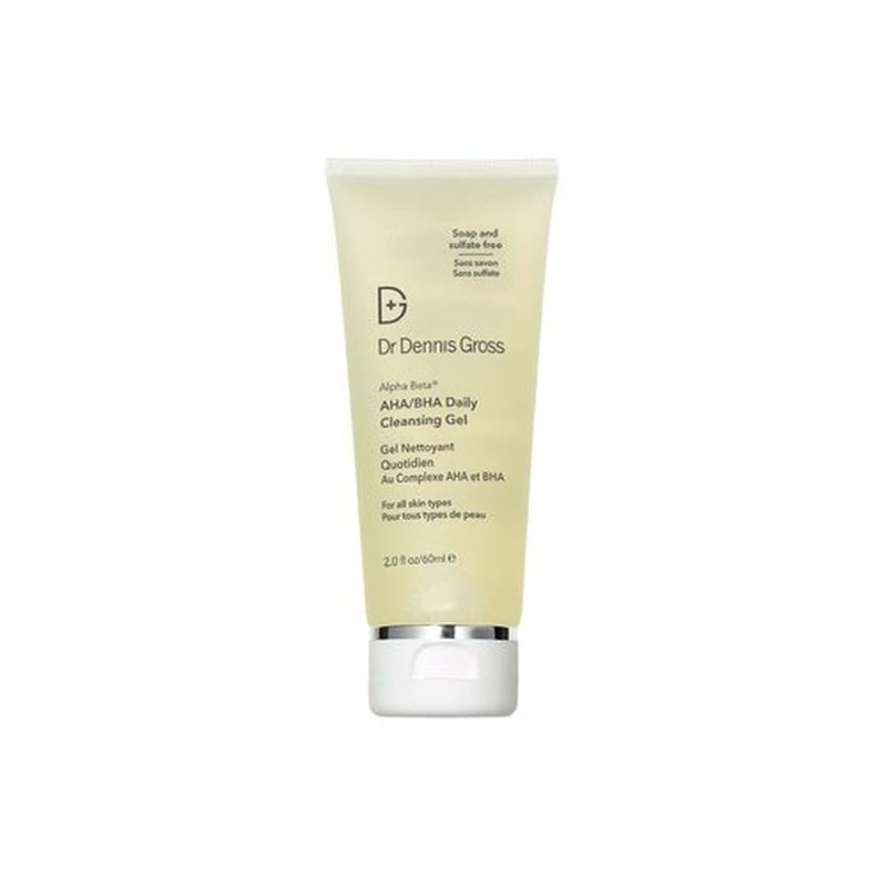 Dr Dennis Gross Alpha Beta® AHA/BHA Daily Cleansing Gel, for Skin That is Dull, Congested and Uneven Tone & Texture (2 Fl Oz)