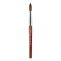 KADS 100% Kolinsky Sable Acrylic Nail Art Brush Red Wood Pen Nail Brush Size 12# 14# 16# 18# 20# Nail Art Manicure Tool Set (size14)