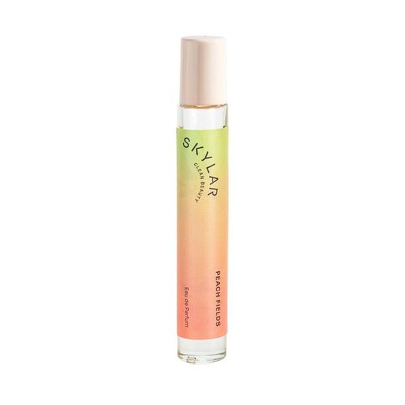 Skylar Peach Fields Eau de Parfum - Hypoallergenic Clean Fragrance for All - Sweet Mandarin & Peach Notes - 10mL / 0.33 Fl oz