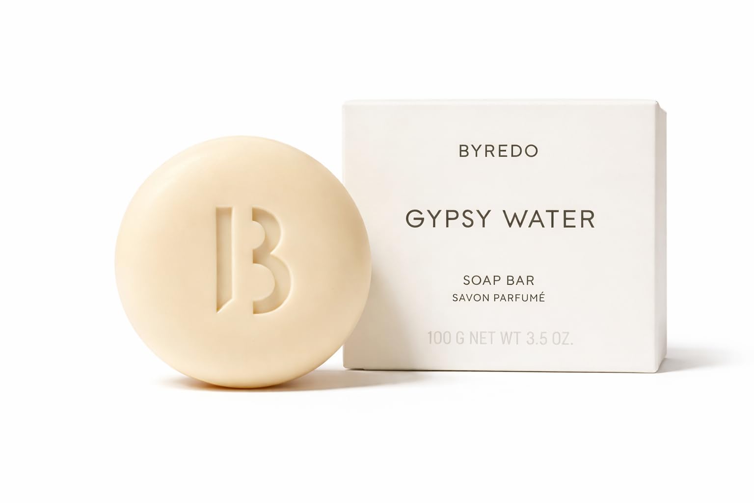Byredo Gypsy Water Scented Soap Bar 100 g / 3.5 oz Woody Citrus Notes with Bergamot, Juniper and Pine Needle
