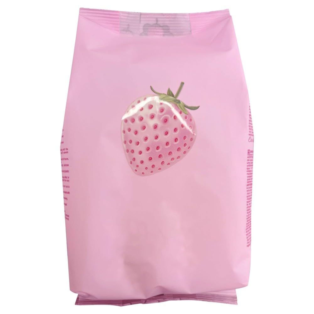 Waxness White Strawberry Thermochromic Hard Wax Beads Bulk 22 lb (10 kg), Rosin-Free, Low Temperature, For Sensitive Skin, Salon Use – Made in Italy