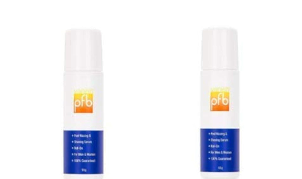 Bundle Of 2 PFB Vanish Roll on Shaving Gel for Ingrown Hair, 93 grams