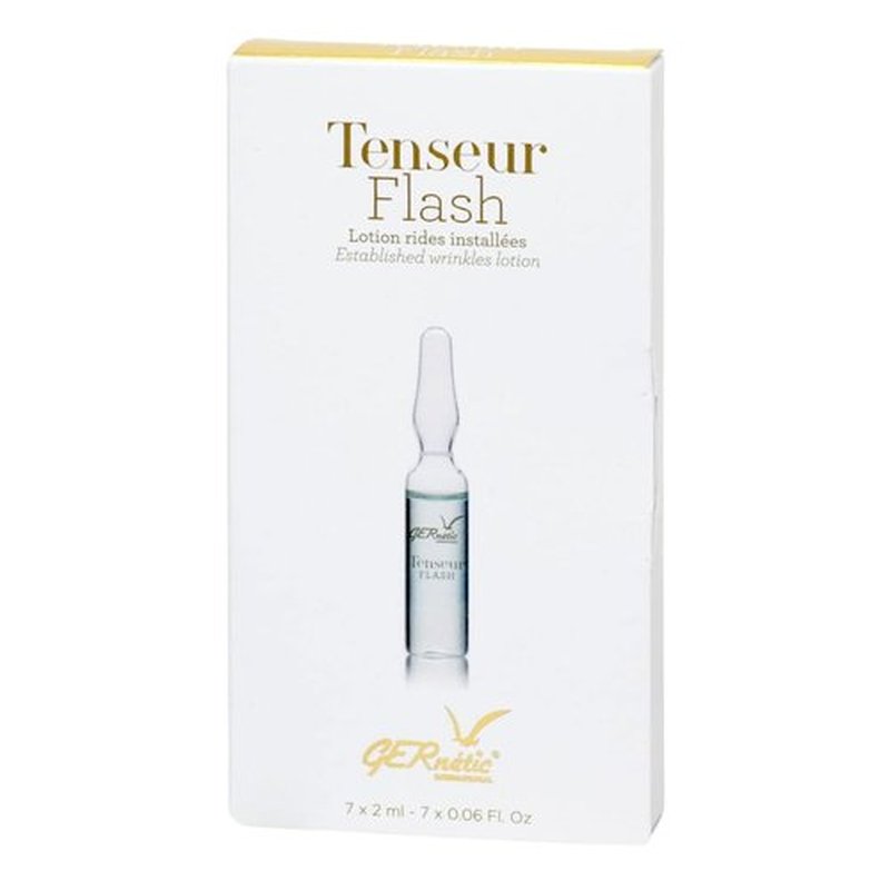 Gernetic Tenseur Flash | Lifting Facial Ampoules for Mature Skin - 7-Day Firming Treatment, 7 x 2ml Vials