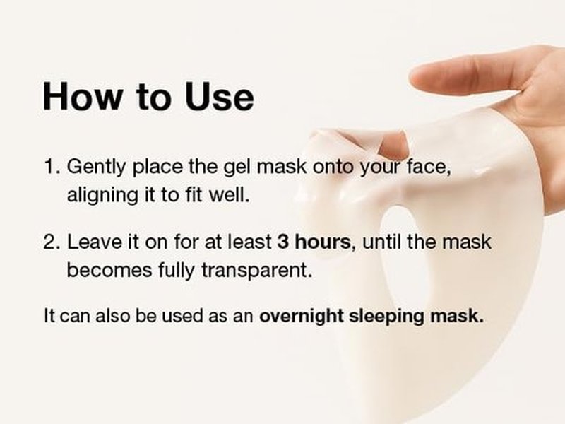 HAMEL 3X PDRN Botul Overnight Gel Mask︱K-Beauty Hydrating Hydrogel Mask︱Skin-Smoothing & Radiance-Boosting Night Care︱For All Skin Types︱34g x 4ea