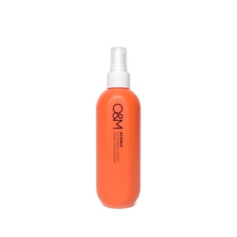 O&M Atonic Thickening Spray - Volumizing Texture & Heat Protectant Hair Spray, 250ml | Non-Toxic & Vegan