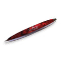 F.A.R.A.H Z-Tweeze Professional Stainless Steel Dual Ended Precision Tweezers - Heart Collection (Red Heart to Heart)