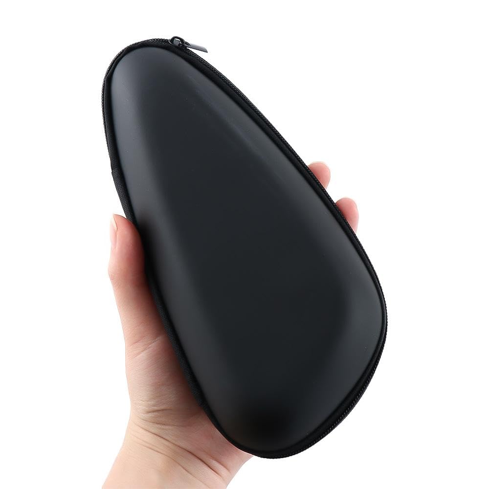 Leadigol Electric Shaver Case, Men's Travel Shaver Case Portable Shockproof Hard Razor Case Shaver Pouch EVA Hard Carrying Case for Razor Shaver