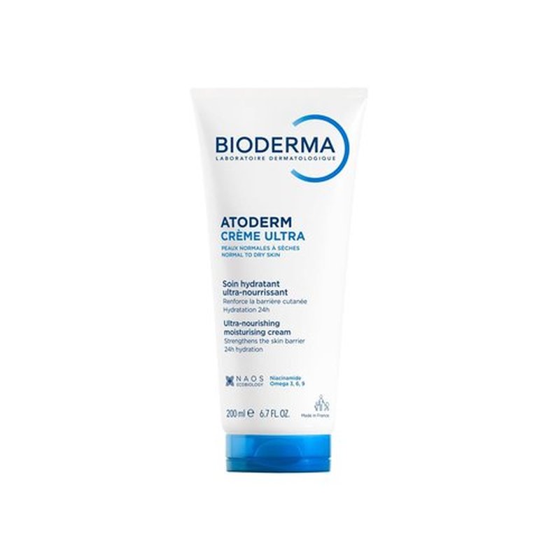 Bioderma Atoderm Cream - Hydrating Body Lotion for Normal to Dry Sensitive Skin - 500ml