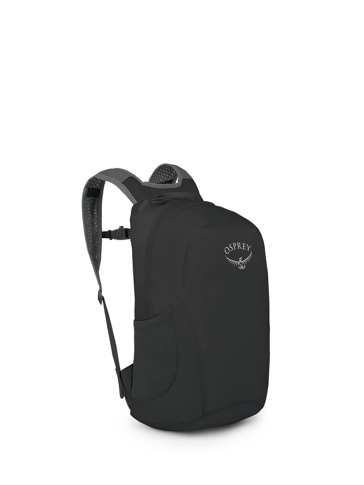 Osprey Ultralight Collapsible Stuff Pack - Lightweight, Packable Travel Backpack — Extra Bag For Travel and Every Day — 18 L Capacity Daypack to Expand Luggage, Black